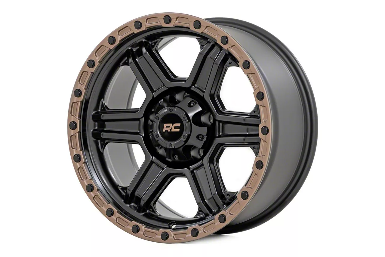 KMC Sierra 1500 Canyon Satin Black 6-Lug Wheel; 17x8.5; 0mm