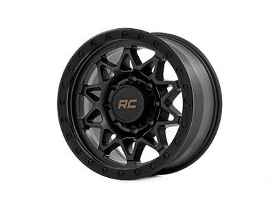 Rough Country 78 Series Black 8-Lug Wheel; 18x9; 0mm Offset (15-19 Silverado 2500 HD)