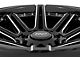 Rough Country 88 Series Gloss Black Milled 8-Lug Wheel; 20x10; -19mm Offset (15-19 Silverado 2500 HD)