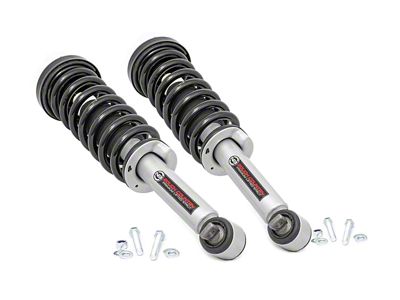 Rough Country N3 Loaded Leveling Front Struts for 2-Inch Lift (15-25 4WD F-150, Excluding Raptor)