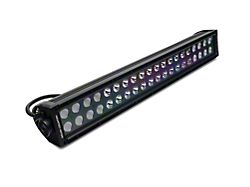 Rough Country 20-Inch Black Series Dual Row LED Light Bar; Flood/Spot Combo Beam (Universal; Some Adaptation May Be Required)