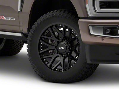 Rough Country 95 Series Gloss Black 8-Lug Wheel; 20x10; -19mm Offset (23-25 F-250 Super Duty)
