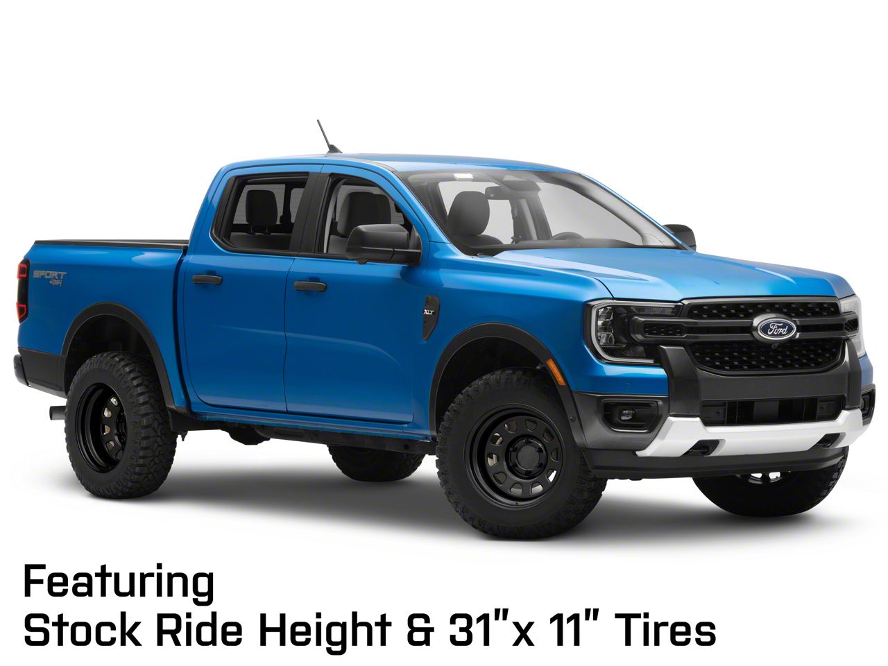 Rough Country Ranger Steel Gloss Black 6-Lug Wheel; 17x9; -12mm