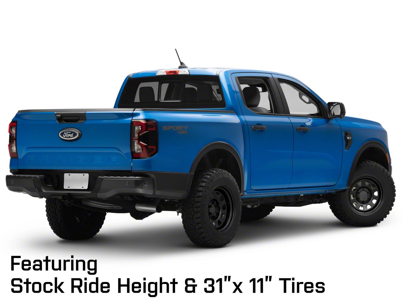 Rough Country Ranger Steel Gloss Black 6-Lug Wheel; 17x9; -12mm