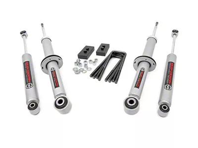 Rough Country 2-Inch Leveling Lift Kit with Premium N3 Shocks (09-13 4WD F-150, Excluding Raptor)