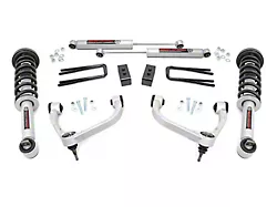 Rough Country 3-Inch Bolt-On Upper Control Arm Suspension Lift Kit with Premium N3 Shocks (14-20 4WD F-150 SuperCab, SuperCrew, Excluding Raptor)