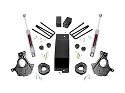 Rough Country Suspension 3.50-Inch Knuckle Suspension Lift Kit (14-18 4WD Silverado 1500 w/ Stamped Steel or Cast Aluminum Control Arms)