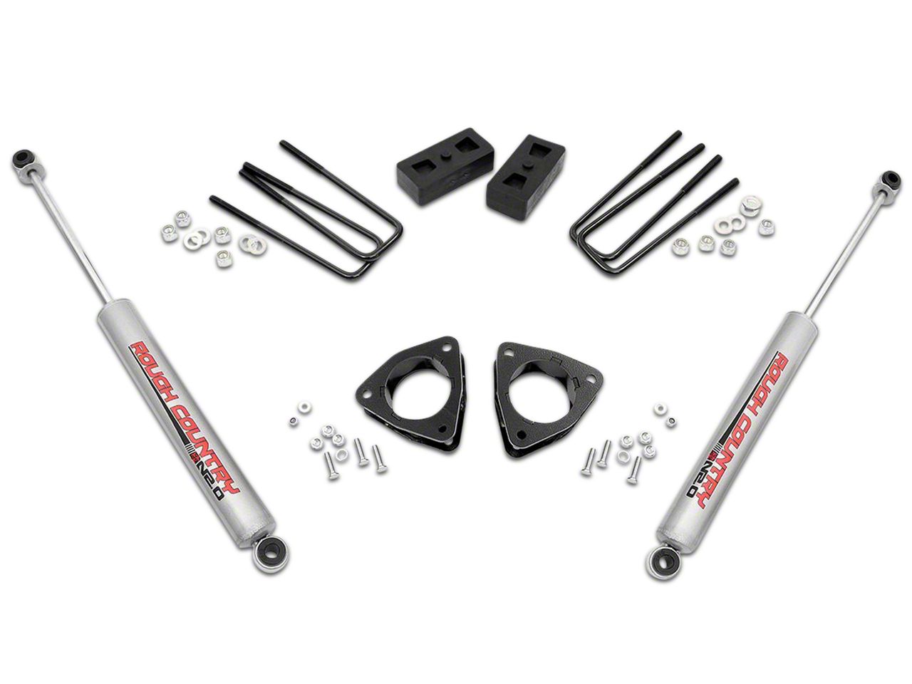 How to Install Rough Country 3.5 in. Suspension Lift Kit w/o Upper Control Arms on your Sierra