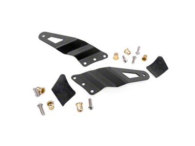 Rough Country 54-Inch Curved LED Light Bar Upper Windshield Mounting Brackets (99-06 Silverado 1500)