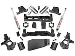 Rough Country 7.50-Inch Suspension Lift Kit with Premium N3 Shocks (07-13 4WD Silverado 1500)