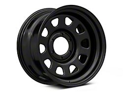 Rough Country Steel Gloss Black 6-Lug Wheel; 17x9; -12mm Offset (99-06 Sierra 1500)