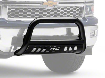 Rough Country Bull Bar; Black (07-18 Silverado 1500)