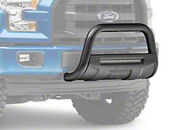 Rough Country Bull Bar with 20-Inch Black Series LED Light Bar; Black (04-25 F-150, Excluding EcoBoost & Raptor)