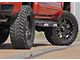 Rough Country Cab Length DS2 Drop Side Step Bars; Black (07-18 Sierra 1500 Extended/Double Cab)