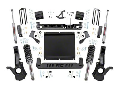 Rough Country 6-Inch Suspension Lift Kit with Lifted N3 Struts and Premium N3 Shocks (23-25 4WD Canyon)