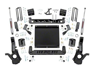 Rough Country 6-Inch Suspension Lift Kit with Premium N3 Shocks (23-25 4WD Canyon)