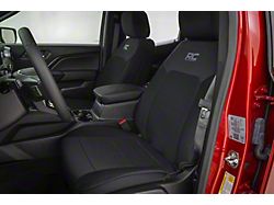 Rough Country Neoprene Front and Rear Seat Covers; Black (23-26 Canyon)