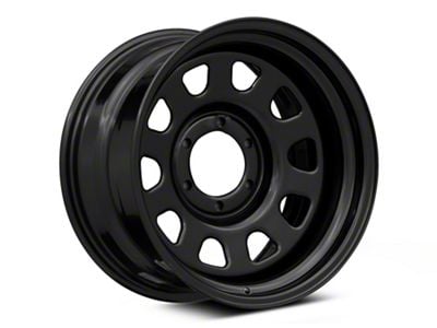 Rough Country Steel Gloss Black 6-Lug Wheel; 17x9; -12mm Offset (23-25 Colorado)