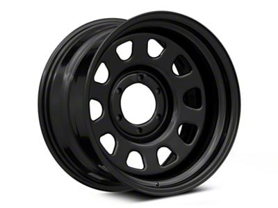 Rough Country Steel Gloss Black 6-Lug Wheel; 17x9; -12mm Offset (23-24 Colorado)