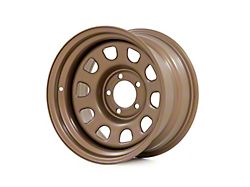 Rough Country Steel Bronze 5-Lug Wheel; 15x10; -39mm Offset (87-90 Dakota)