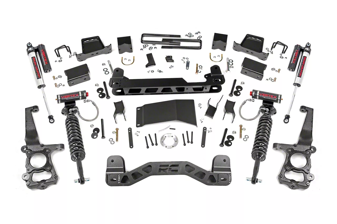 Rough Country F150 6 in. Suspension Lift Kit w/ Vertex Reservoir
