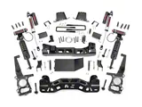 Rough Country 6-Inch Suspension Lift Kit with Vertex Reservoir Shocks (2014 4WD F-150, Excluding Raptor)