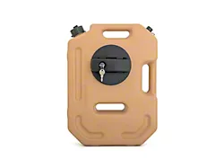 Rough Country 10L Fluid Container with Locker; Military Tan