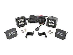 Rough Country Offroad Black Series LED Ditch Light Kit; Spot Beam (15-26 F-150)
