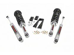 Rough Country Suspension 2-Inch Front Leveling Kit with Lifted N3 Struts and Premium N3 Shocks (21-26 4WD F-150 w/o CCD System, Excluding Raptor)