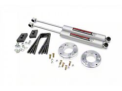 Rough Country Suspension 2-Inch Front Leveling Lift Kit with Premium N3 Shocks (21-26 F-150 w/o CCD System, Excluding Raptor)