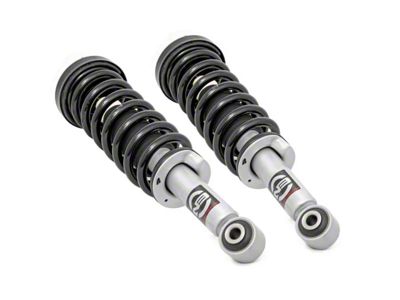 Rough Country Suspension N3 Loaded Leveling Front Struts for 2-Inch Lift (09-13 2WD F-150)