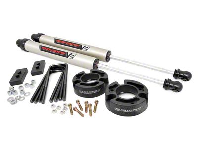 Rough Country 2.50-Inch Leveling Kit with V2 Monotube Shocks (04-08 2WD/4WD F-150)