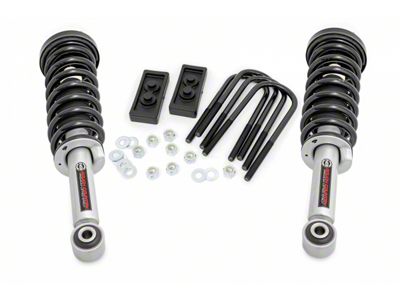 Rough Country 2.50-Inch Leveling Kit with Lifted N3 Struts (21-25 F-150 Tremor)