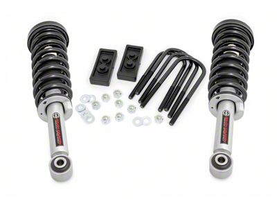 Rough Country 2.50-Inch Leveling Kit with Lifted N3 Struts (21-24 F-150 Tremor)