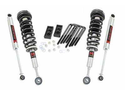 Rough Country 2.50-Inch Leveling Kit with M1 Lifted Struts and M1 Rear Shocks (04-08 4WD F-150)