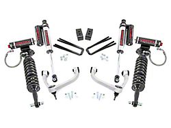 Rough Country Suspension 3-Inch Bolt-On Upper Control Arm Suspension Lift Kit with Vertex Adjustable Coil-Overs and Vertex Reservoir Shocks (14-20 4WD F-150 SuperCab, SuperCrew, Excluding Raptor)