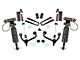 Rough Country 3-Inch Suspension Lift Kit with Vertex Adjustable Coil-Overs and Vertex Reservoir Shocks (21-22 4WD F-150 SuperCab, SuperCrew w/o CCD System, Excluding PowerBoost, Powerstroke, Raptor & Tremor)