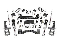 Rough Country Suspension 4-Inch Suspension Lift Kit with Lifted Struts and Premium N3 Shocks (15-20 4WD F-150, Excluding Raptor)