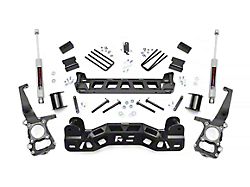 Rough Country Suspension 4-Inch Suspension Lift Kit with Premium N3 Shocks (09-10 2WD F-150)