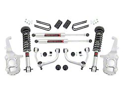 Rough Country Suspension 4-Inch Suspension Lift Kit with Upper Control Arms, M1 Struts and M1 Monotube Shocks (21-26 4WD F-150 SuperCab, SuperCrew w/o CCD System, Excluding Powerstroke, Raptor & Tremor)
