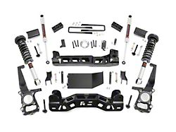Rough Country Suspension 4-Inch Suspension Lift Kit with M1 Struts and M1 Rear Shocks (2014 4WD F-150, Excluding Raptor)