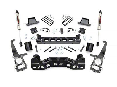 Rough Country 6-Inch Suspension Lift Kit with V2 Monotube Shocks (09-10 2WD F-150)