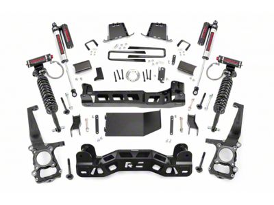 Rough Country 6-Inch Suspension Lift Kit with Vertex Adjustable Coil-Overs and Vertex Shocks (09-10 4WD F-150, Excluding Raptor)