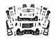 Rough Country 6-Inch Suspension Lift Kit with Lifted Struts and V2 Monotube Shocks (11-13 4WD F-150, Excluding Raptor)