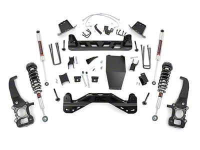 Rough Country 6-Inch Suspension Lift Kit with M1 Struts and M1 Rear Shocks (04-08 4WD F-150)