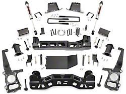 Rough Country Suspension 6-Inch Suspension Lift Kit with V2 Monotube Shocks (11-13 4WD F-150, Excluding Raptor)
