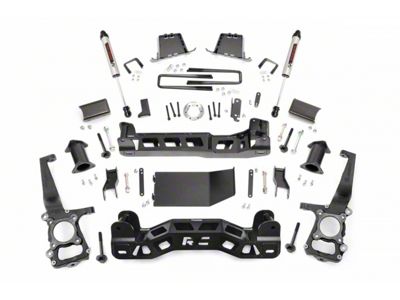 Rough Country Suspension 6-Inch Suspension Lift Kit with V2 Monotube Shocks (2014 4WD F-150, Excluding Raptor)