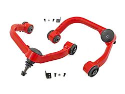 Rough Country Suspension Forged Upper Control Arms for 3-Inch Lift; Red (21-26 4WD F-150)