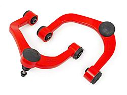 Rough Country Forged Upper Control Arms; Red (09-20 4WD F-150)