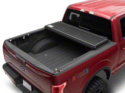 Rough Country Hard Low Profile Tri-Fold Tonneau Cover (15-20 F-150 w/ 5-1/2-Foot Bed)